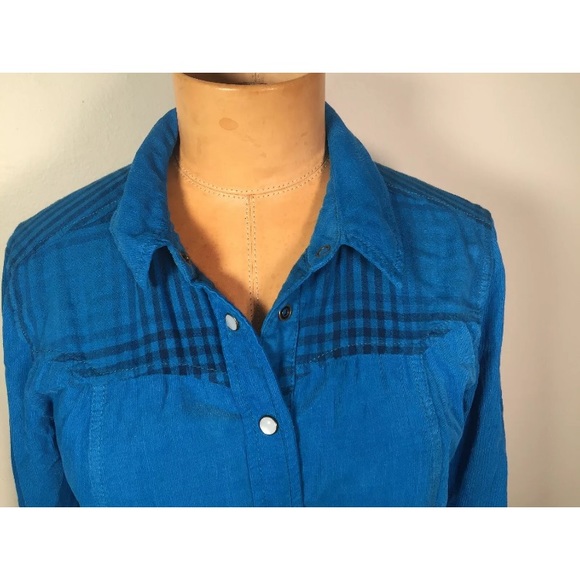 Anthro Holding Horses Corduroy Western shirt - Picture 2 of 8